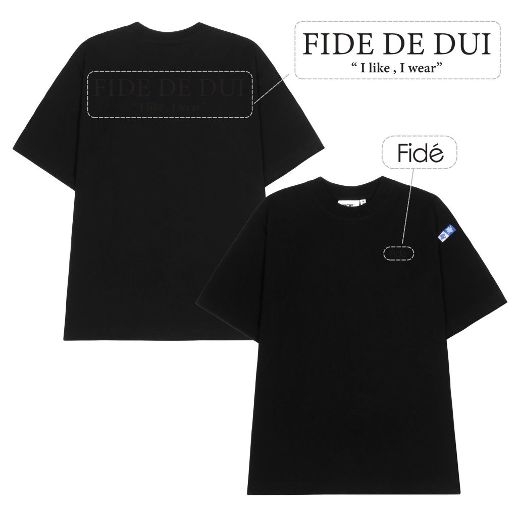 Áo thun FIDE phông unisex form rộng local brand nam nữ cổ tròn oversize - AT115