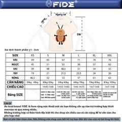 Áo thun FIDE Con gián tiểu cường hottrend phông unisex form rộng local brand nam nữ oversize AT116