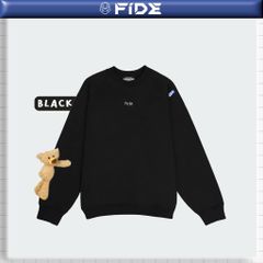 Áo Sweater FIDE TEDDY unisex nam nữ Cotton oversize form rộng -SWT13 (Tặng gấu)