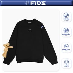 Áo Sweater FIDE TEDDY unisex nam nữ Cotton oversize form rộng -SWT13 (Tặng gấu)