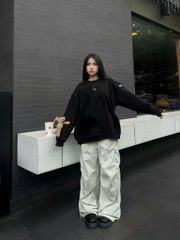 Áo Sweater FIDE TEDDY unisex nam nữ Cotton oversize form rộng -SWT13 (Tặng gấu)