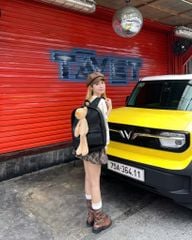 BALO Hottrend FIDE TEDDY balo da đính gấu 05 - BLG05 (TẶNG KÈM GẤU) Đeo Vai Backpack