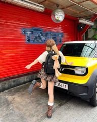 BALO Hottrend FIDE TEDDY balo da đính gấu 05 - BLG05 (TẶNG KÈM GẤU) Đeo Vai Backpack