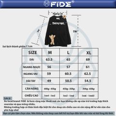 Áo Cardigan FIDE TEDDY áo khoác Cotton đính gấu- CAR12 (Tặng gấu)