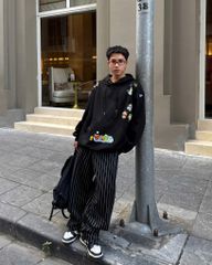 Áo hoodie FIDE Shin Bút chì phông trơn nam nữ HOODIE - HD07