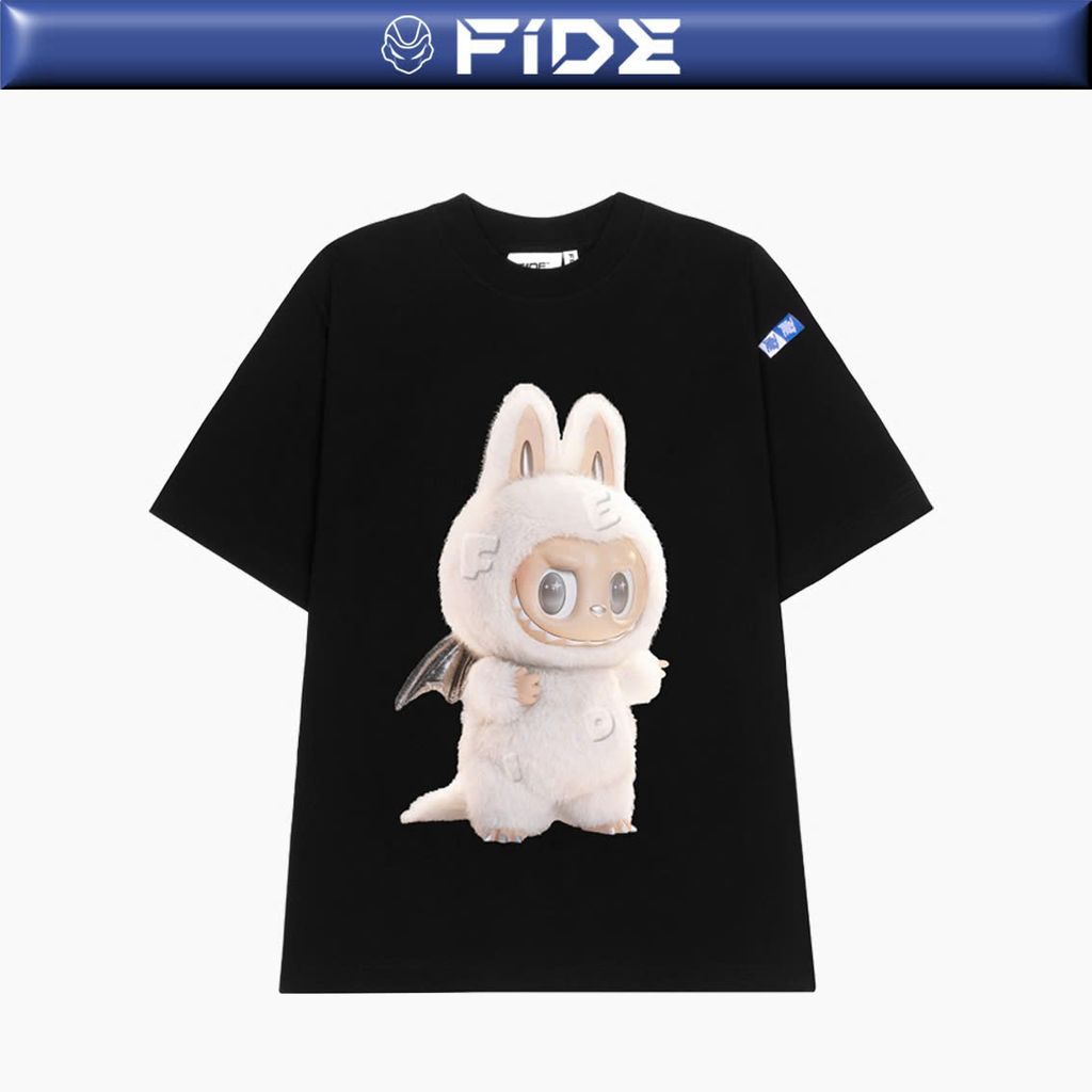 Áo thun FIDE LABUBU phông unisex form rộng local brand nam nữ cổ tròn oversize - AT118