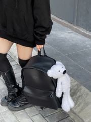 BALO Hottrend FIDE TEDDY balo da đính gấu 04 - BLG04 (TẶNG KÈM GẤU) Đeo Vai