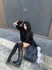 BALO Hottrend FIDE TEDDY balo da đính gấu 04 - BLG04 (TẶNG KÈM GẤU) Đeo Vai