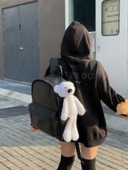 BALO Hottrend FIDE TEDDY balo da đính gấu 04 - BLG04 (TẶNG KÈM GẤU) Đeo Vai