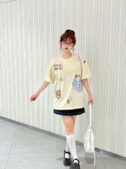 Áo thun FIDE Baby Three phông unisex form rộng local brand nam nữ cổ tròn oversize - AT121