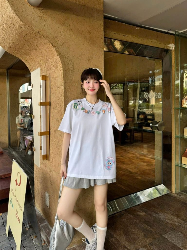 Áo thun FIDE Baby Three phông unisex form rộng local brand nam nữ cổ tròn oversize - AT122