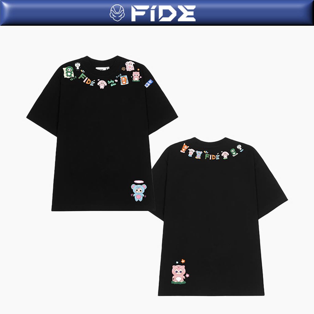 Áo thun FIDE Baby Three phông unisex form rộng local brand nam nữ cổ tròn oversize - AT122