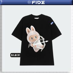 Áo thun FIDE LABUBU phông unisex form rộng local brand nam nữ cổ tròn oversize - AT120