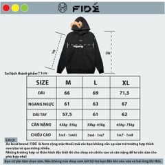 Áo hoodie FIDE TEDDY đính gấu phông trơn nam nữ HOODIE - HD10 (Tặng kèm gấu)