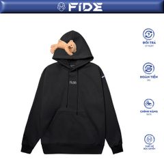 Áo hoodie FIDE TEDDY đính gấu phông trơn nam nữ HOODIE - HD10 (Tặng kèm gấu)