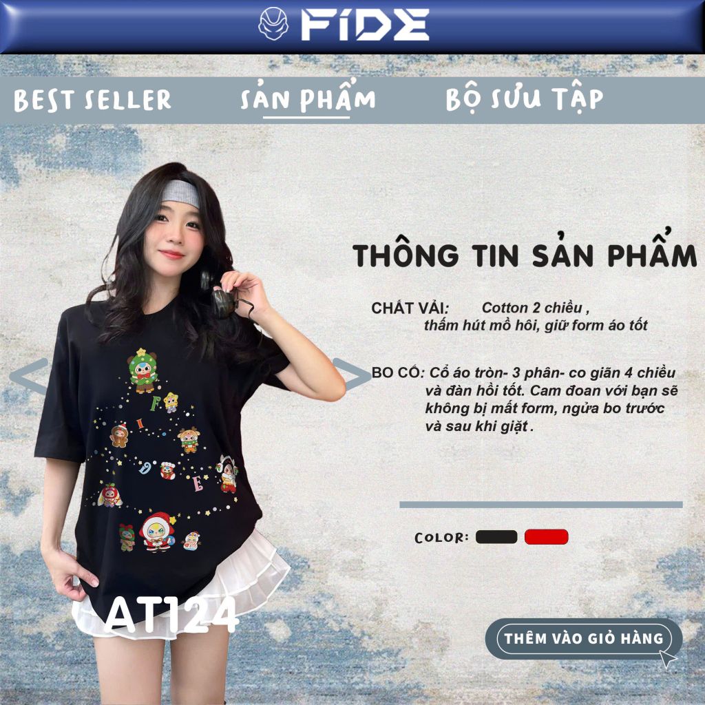 Áo thun FIDE Baby Three phông unisex form rộng local brand nam nữ cổ tròn oversize - AT124