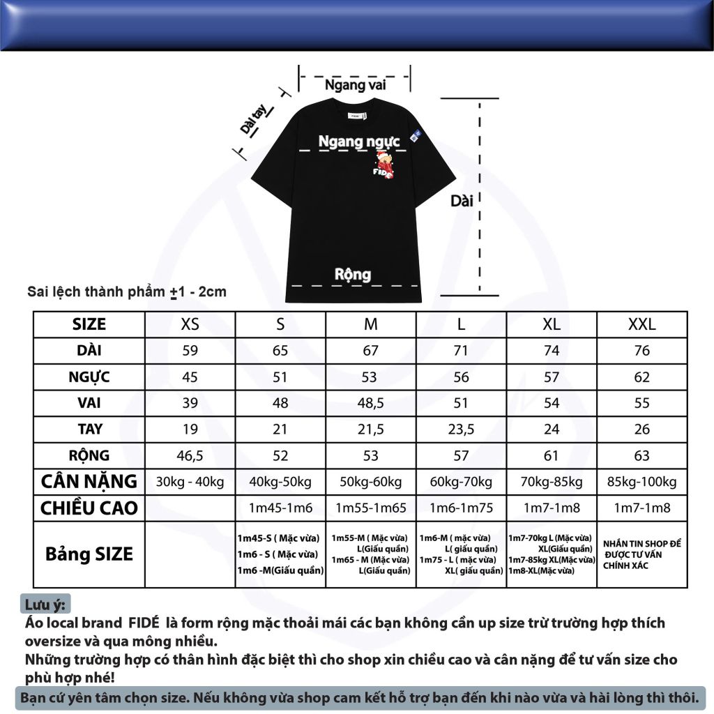 Áo thun JoyBear FIDE TEEDY phông cotton unisex nam nữ Form rộng cổ tròn đính gấu - AT126 (TẶNG GẤU)