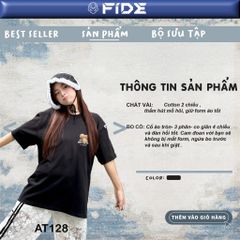 Áo thun FIDE Baby Three phông unisex form rộng local brand nam nữ cổ tròn oversize - AT128