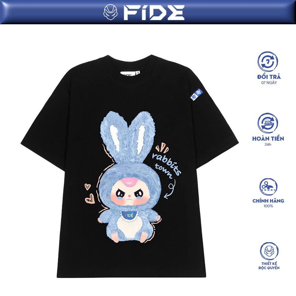 Áo thun FIDE Baby Three phông unisex form rộng local brand nam nữ cổ tròn oversize - AT129