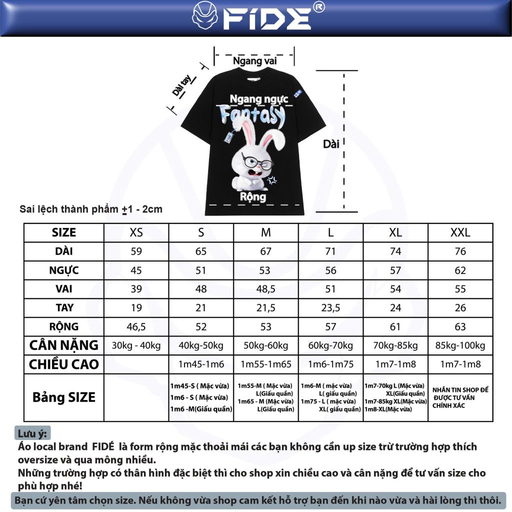 Áo thun FIDE Baby Three phông unisex form rộng local brand nam nữ cổ tròn oversize - AT130