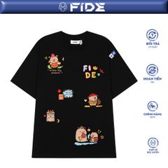 Áo thun FIDE CAPYBARA TẾT phông unisex form rộng local brand nam nữ cổ tròn oversize - AT133