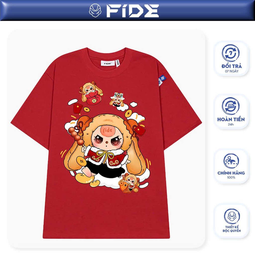 Áo thun FIDE Baby Three phông unisex form rộng local brand nam nữ cổ tròn oversize - AT134