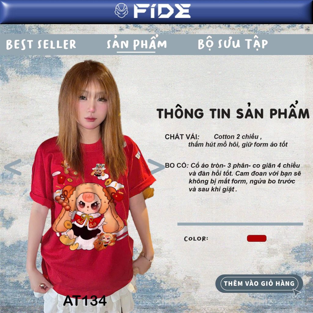 Áo thun FIDE Baby Three phông unisex form rộng local brand nam nữ cổ tròn oversize - AT134