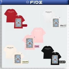 Áo thun FIDE MONAMHEE phông unisex form rộng local brand nam nữ cổ tròn oversize - AT138