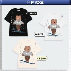 Áo thun FIDE MONAMHEE phông unisex form rộng local brand nam nữ cổ tròn oversize - AT141