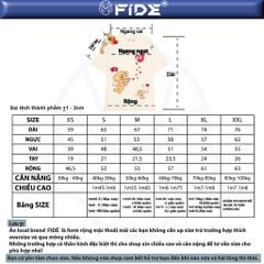 Áo thun FIDE Valentine cặp đôi unisex form rộng local brand cổ tròn oversize - AT145 (Tặng gấu)