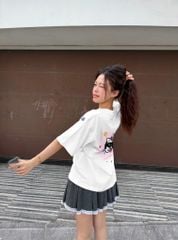 Áo thun FIDE KittyCat phông unisex form rộng local brand nam nữ cổ tròn oversize - AT151