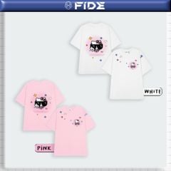 Áo thun FIDE KittyCat phông unisex form rộng local brand nam nữ cổ tròn oversize - AT151