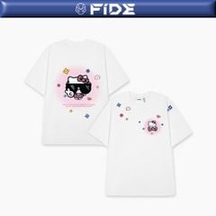 Áo thun FIDE KittyCat phông unisex form rộng local brand nam nữ cổ tròn oversize - AT151