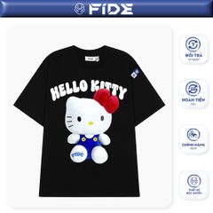 Áo thun FIDE KittyCat phông unisex form rộng local brand nam nữ cổ tròn oversize - AT150