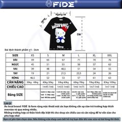 Áo thun FIDE KittyCat phông unisex form rộng local brand nam nữ cổ tròn oversize - AT150