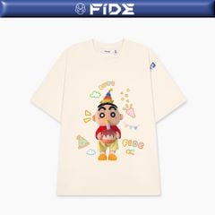 Áo thun FIDE SHIN Bút Chì phông unisex form rộng local brand nam nữ cổ tròn oversize - AT158