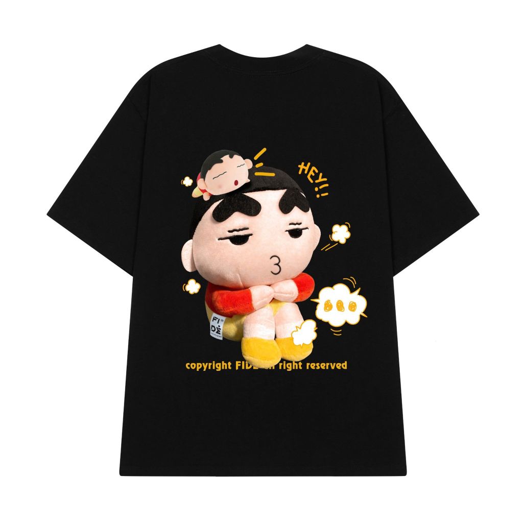Áo thun FIDE SHIN Bút Chì phông unisex form rộng local brand nam nữ cổ tròn oversize - AT159