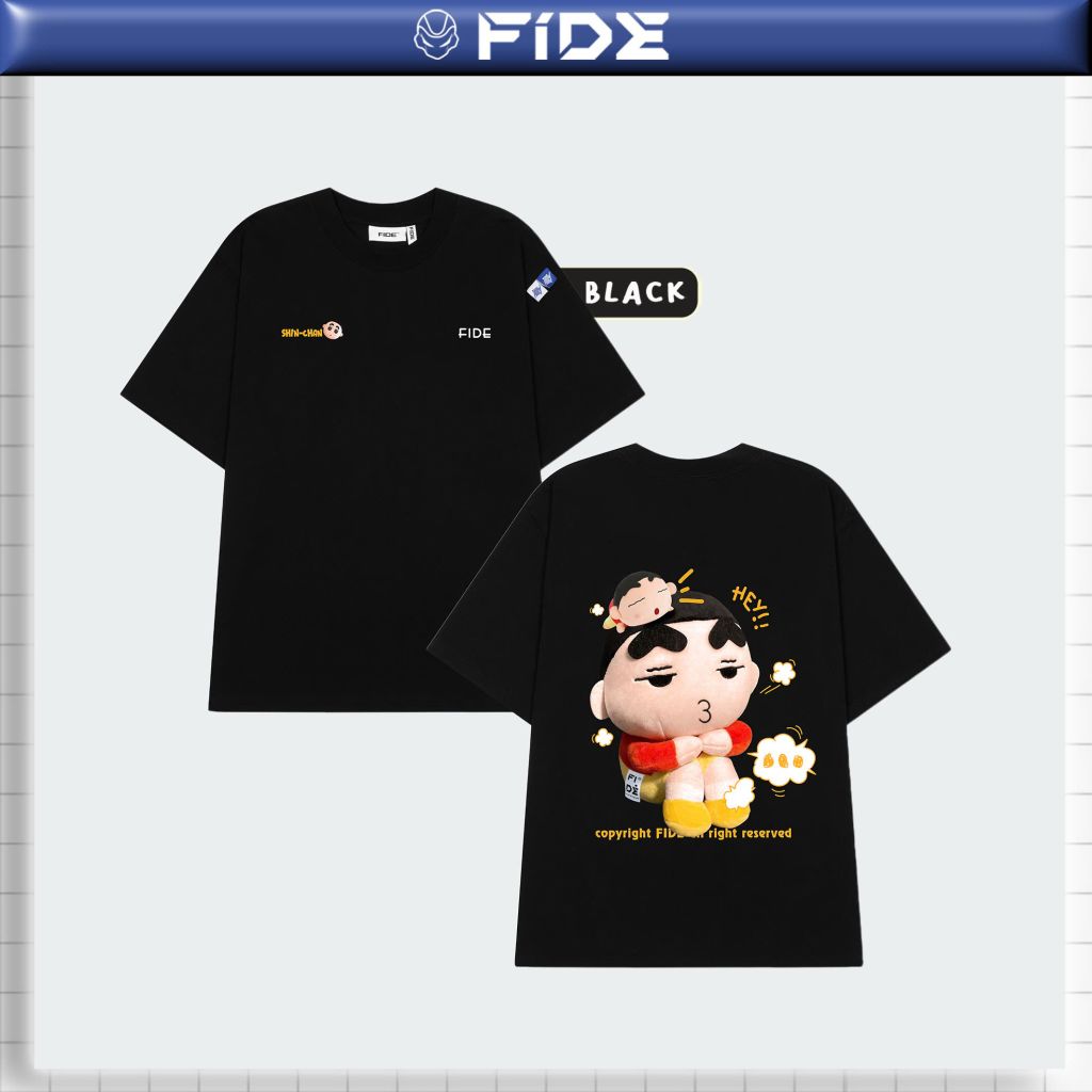 Áo thun FIDE SHIN Bút Chì phông unisex form rộng local brand nam nữ cổ tròn oversize - AT159