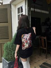 Áo thun FIDE Hello Kitty phông unisex form rộng local brand nam nữ cổ tròn oversize - AT161
