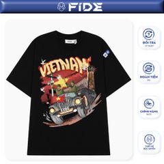 Áo thun FIDE Việt Nam phông unisex form rộng local brand nam nữ cổ tròn oversize - AT167