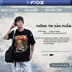 Áo thun FIDE Việt Nam phông unisex form rộng local brand nam nữ cổ tròn oversize - AT167