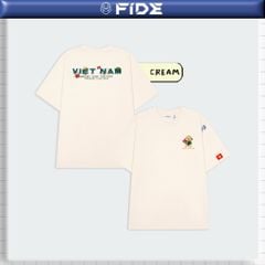 Áo thun FIDE Việt Nam phông unisex form rộng local brand nam nữ cổ tròn oversize - AT168