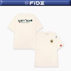 Áo thun FIDE Việt Nam phông unisex form rộng local brand nam nữ cổ tròn oversize - AT168