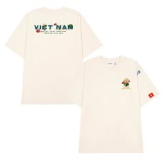 Áo thun FIDE Việt Nam phông unisex form rộng local brand nam nữ cổ tròn oversize - AT168