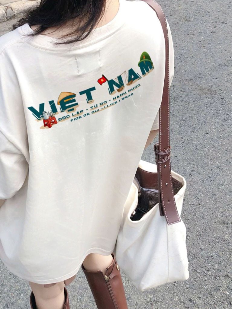 Áo thun FIDE Việt Nam phông unisex form rộng local brand nam nữ cổ tròn oversize - AT168