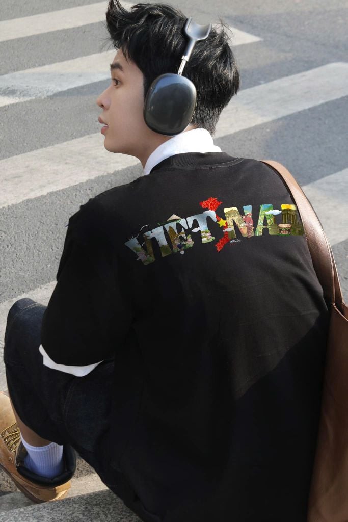 Áo thun FIDE Việt Nam phông unisex form rộng local brand nam nữ cổ tròn oversize - AT170