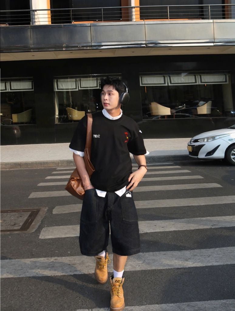 Áo thun FIDE Việt Nam phông unisex form rộng local brand nam nữ cổ tròn oversize - AT170