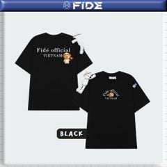 Áo thun FIDE Việt Nam phông unisex form rộng local brand nam nữ cổ tròn oversize - AT169 ( TẶNG KÈM GẤU )
