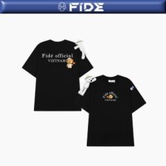 Áo thun FIDE Việt Nam phông unisex form rộng local brand nam nữ cổ tròn oversize - AT169 ( TẶNG KÈM GẤU )