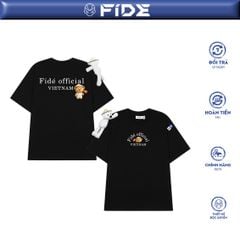 Áo thun FIDE Việt Nam phông unisex form rộng local brand nam nữ cổ tròn oversize - AT169 ( TẶNG KÈM GẤU )